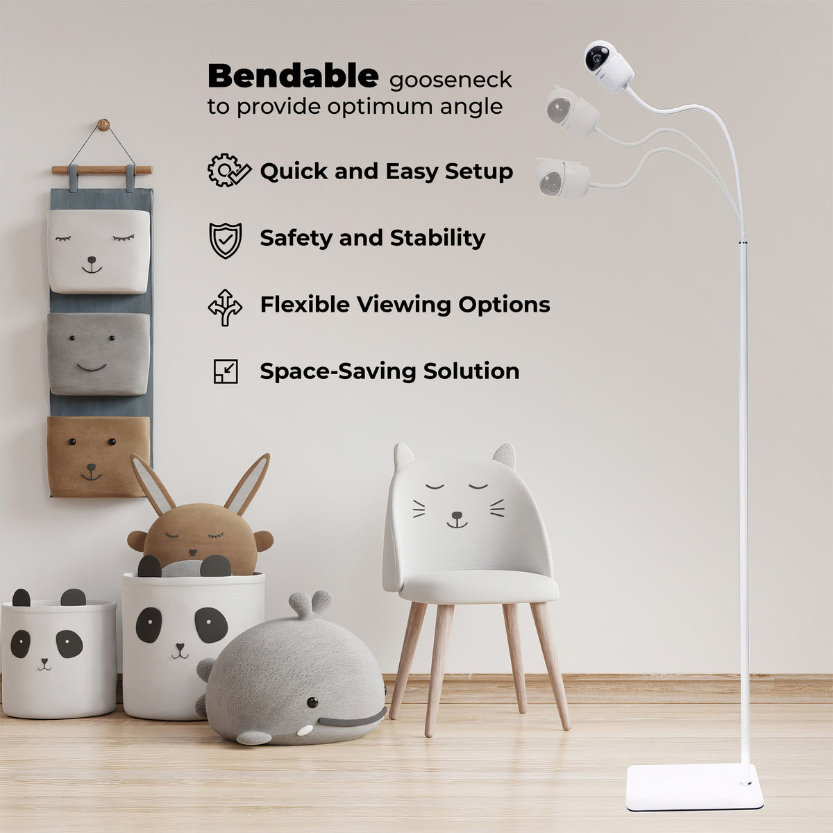 Baby Monitor Floor Stand