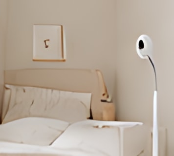The stand in a bedroom